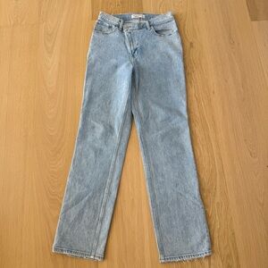 Abercrombie 90’s straight ultra high rise